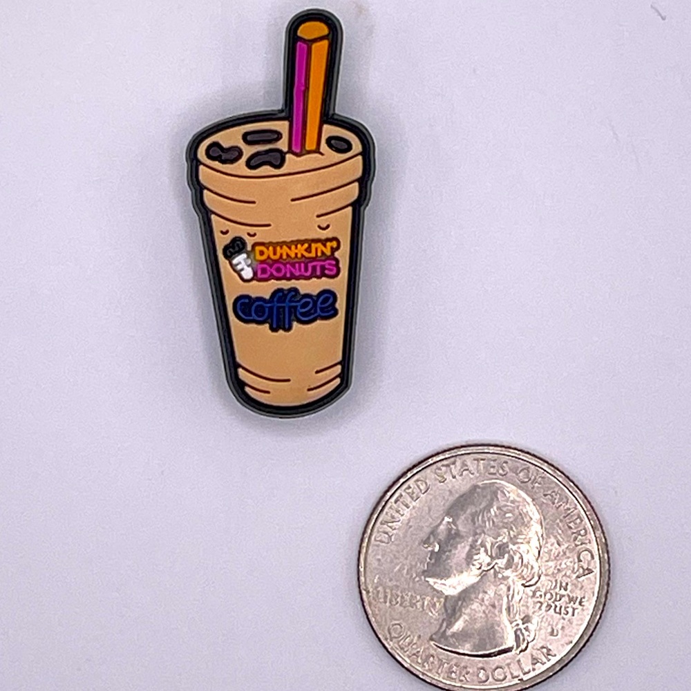 🖤5/$10🖤 Dunkin’ Donuts Iced Coffee Shoe Charm